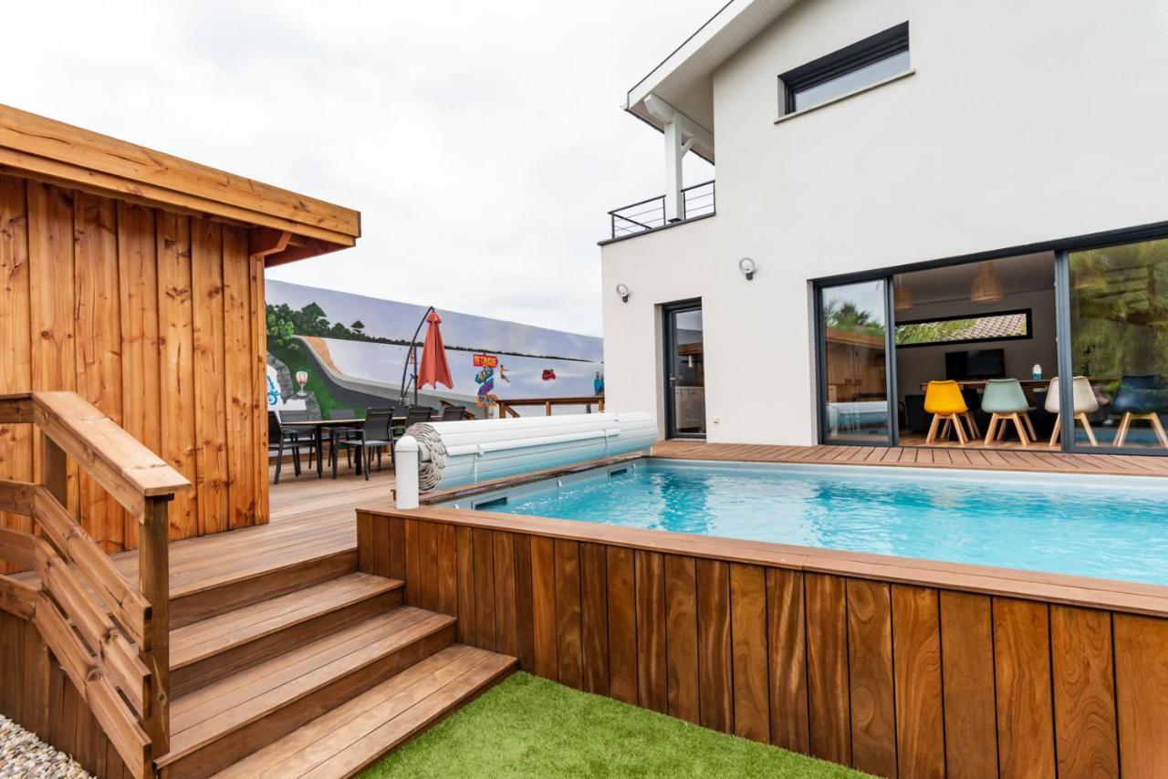Frenchyhomes☆Villadeluxe☆Plage☆Piscine Андернос-ле-Бен Екстер'єр фото