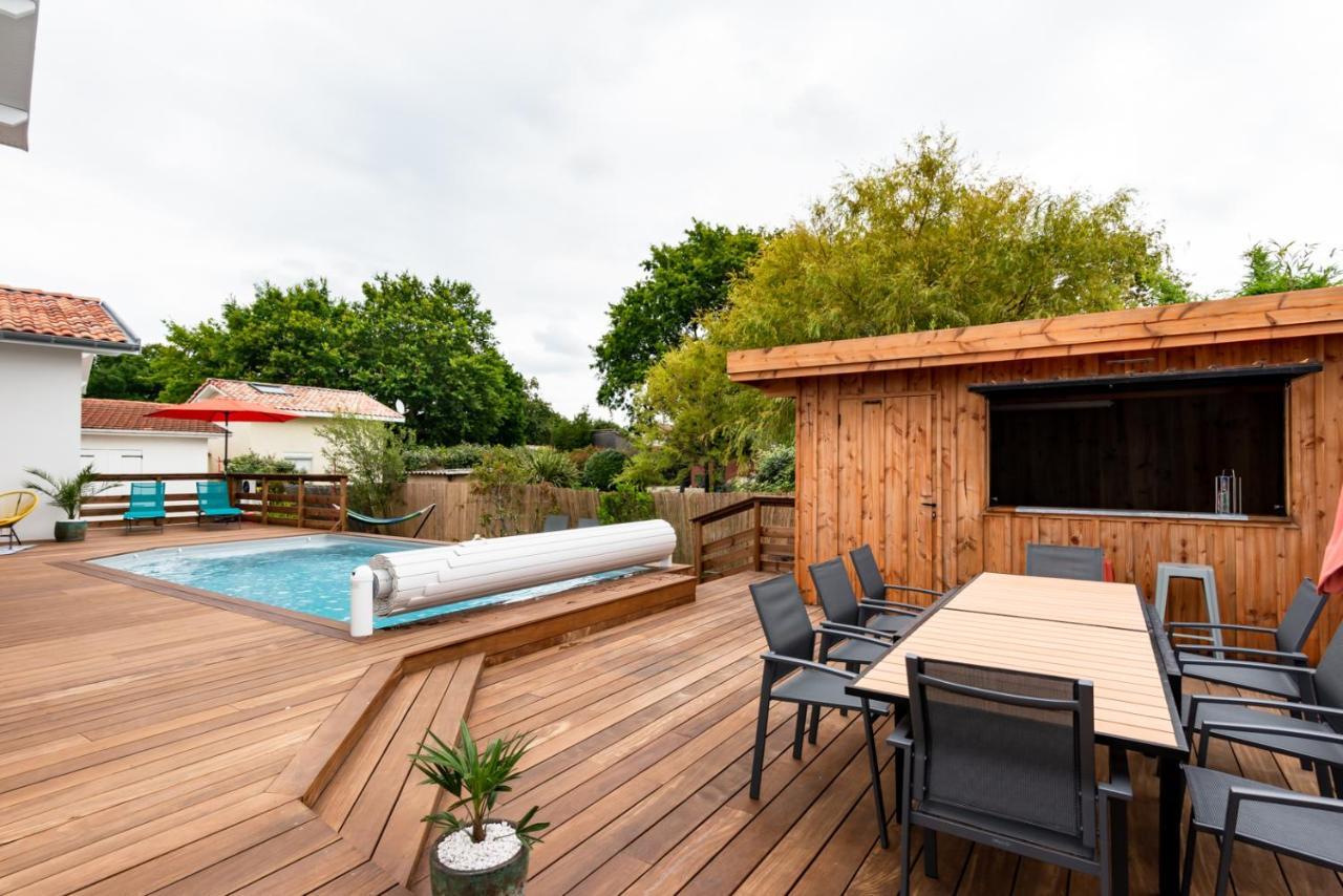 Frenchyhomes☆Villadeluxe☆Plage☆Piscine Андернос-ле-Бен Екстер'єр фото