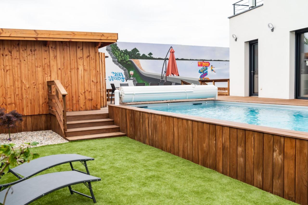 Frenchyhomes☆Villadeluxe☆Plage☆Piscine Андернос-ле-Бен Екстер'єр фото