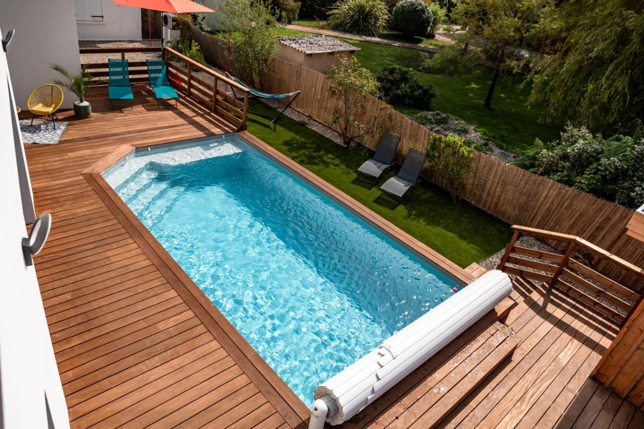 Frenchyhomes☆Villadeluxe☆Plage☆Piscine Андернос-ле-Бен Екстер'єр фото